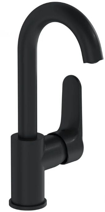 Artema Root Round A4275436 Döner Borulu Lavabo Bataryası Mat Siyah