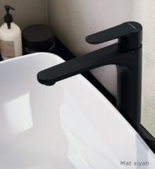 Artema Root Round A4270736 Çanak Lavabo Bataryası, M. Siyah