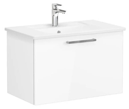 VitraRootFlat66426LavaboDolabiTekCekmece_80cmParlakBeyaz.