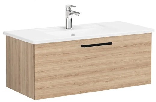 VitraRootFlat68245LavaboDolabiTekCekmece_100cmDogalMese.