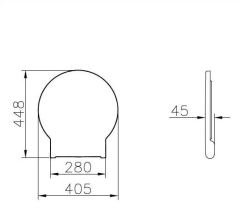 Vitra 129-003R009 Voyage Klozet Kapağı Beyaz Yavaş Kapanır