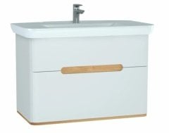 Vitra 60826 Sento Lavabo Dolabı 100 Cm Çift Çekm.Mat Beyaz