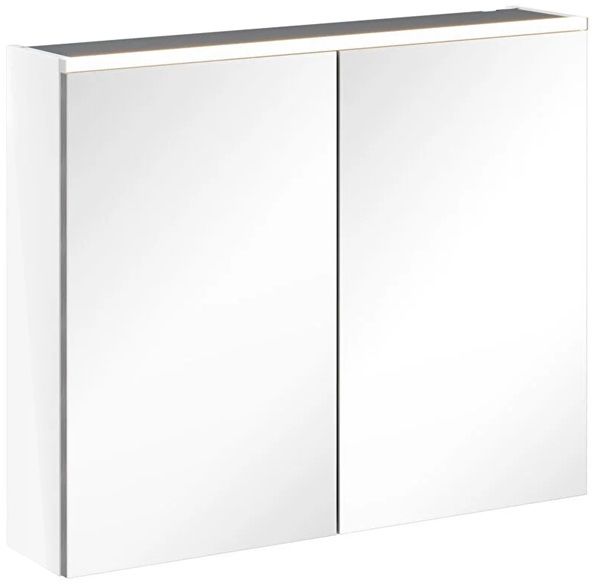 Vitra 67600 Core Aydınlatmalı Dolaplı Ayna 80Cm Parlak Beyaz
