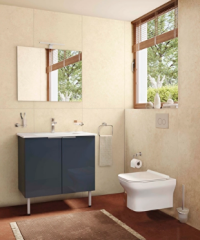 Artema A42938 Flow Square Lavabo Bataryası Yüksek,Krom