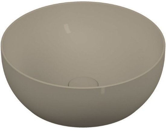 Vitra 5992b420-0016 Çanak Lavabo Tezgahüstü 40 Cm Outline Mat Bej