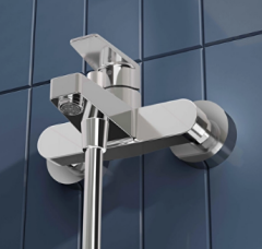 Artema A43063 Flow Square Banyo Bataryası Krom