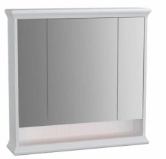 Vitra 62231 Valarte Aydınlatmalı Dolaplı Ayna 80 Cm Mat Beyaz