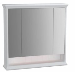 Vitra 62231 Valarte Aydınlatmalı Dolaplı Ayna 80 Cm Mat Beyaz