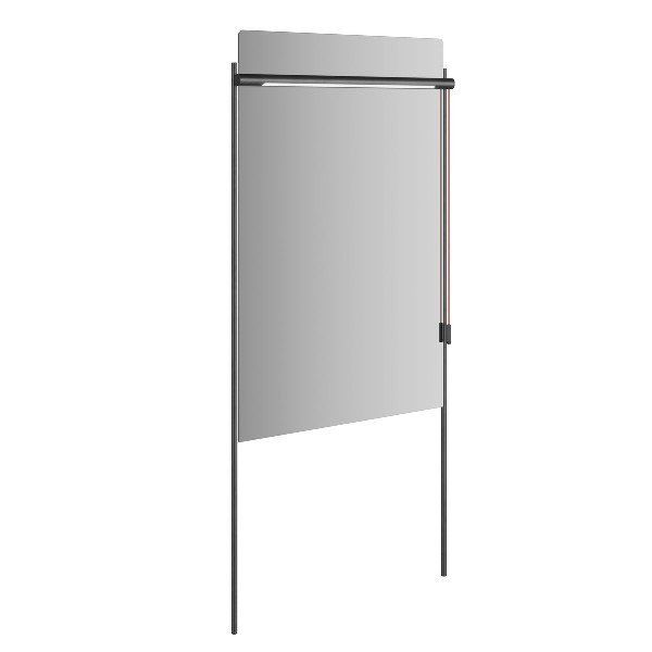 Vitra Equal 64103 Aydınlatmalı Düz Ayna, 43 cm