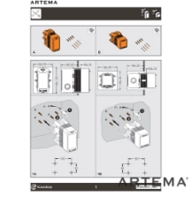 Artema A4320836 Flow Square Ank.Banyo Bataryası M.Siyah