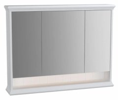 Vitra 62234 Valarte Aydınlatmalı Dolaplı Ayna 100 Cm Mat Beyaz