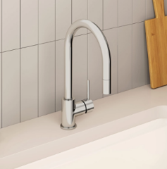Vitra A43519 Maestro Lite Pull-Dw Eviye Bataryası Krom