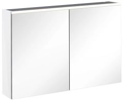 Vitra 67621 Core Aydınlatmalı Dolaplı Ayna 100Cm Parlak Beyaz