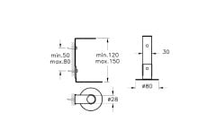 VitrA A4489234 Origin Sıvı Sabunluk Tutacağı Fırçalı Nikel