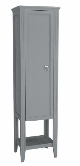 Vitra 62241 Valarte Boy Dolabı 55 Cm Mat Gri Sol