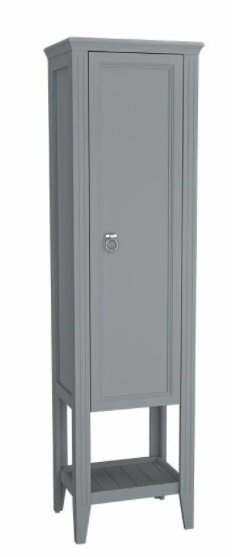 Vitra 62244 Valarte Boy Dolabı 55 Cm Mat Gri Sağ