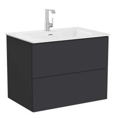 Vitra Metropol Pure 67226 Lavabo Dolab 80 cm Mat Grafit