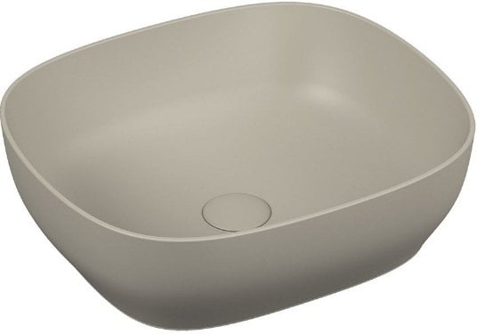 Vitra 5994b420-0016 Outline Kare Çanak Lavabo Mat Bej 48 Cm
