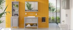 Vitra 62253 Valarte Açık Vitrin 55 Cm Mat Gri
