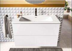 Vitra Metropole Pure 67337 Lavabo Dolabı 100 cm Beyaz