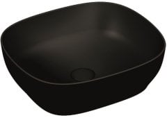 Vitra 5994b483-0016 Outline Çanak Lavabo Kare 48 Cm Mat Siyah