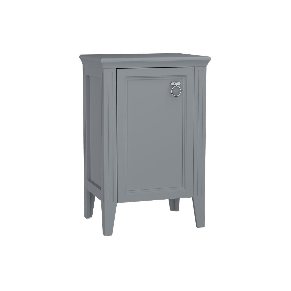 Vitra 62247 Valarte Orta Ünite 55 Cm Mat Gri Sol