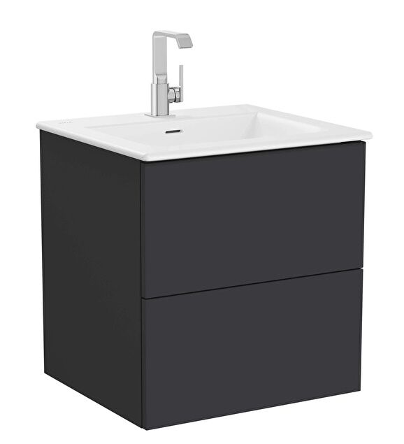 Vitra Metropol Pure 67225 Lavabo Dolab 60 cm Mat Grafit