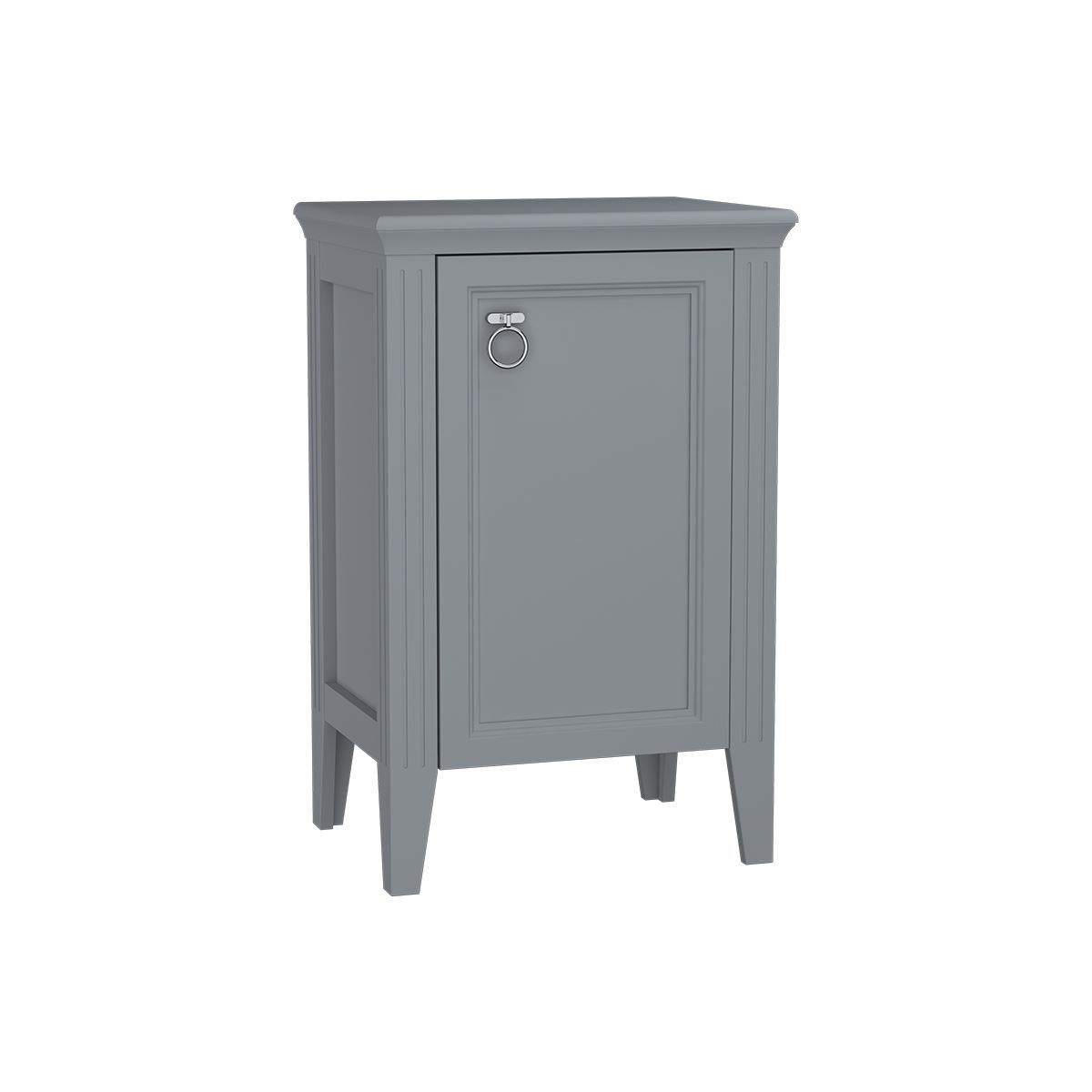Vitra 62250 Valarte Orta Ünite 55 Cm Mat Gri Sağ