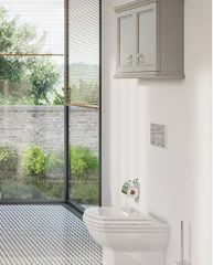 Vitra 62255 Valarte Üst Dolap 75cm Mat Beyaz