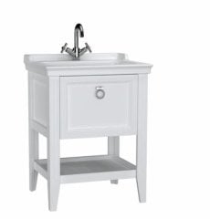 Vitra 62177 Valarte Lavabo Dolabı 65 Cm Lavabolu Mat Beyaz