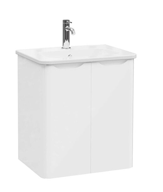 Vitra Integra Round 69843 Lavabo Dolabı 60 cm Beyaz