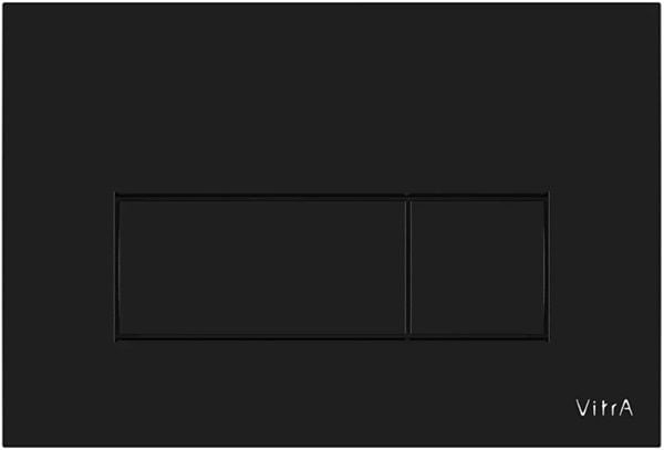 Vitra 740-2350 Root Square Kumanda Paneli Parlak Siyah