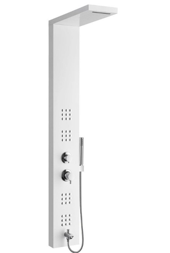 Vitra A45807 Shake Masajlı Duş Sistemi 153x022 Beyaz- TEŞHİR ÜRÜNÜ