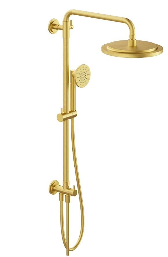 Vitra A4579325 Origin Classic Duş Kolonu Fırçalı Altın