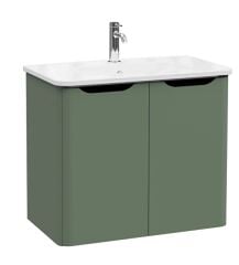 Vitra Integra Round 69857 Lavabo Dolabı 80cm Yeşil