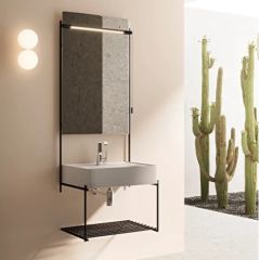 Vitra Equal 64083 Lavabo Ünitesi 80 cm, Havluluklu