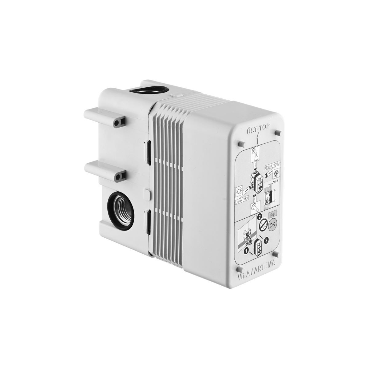 Vitra A41949 Ankastre Banyo Bataryası (Sıva Altı Grubu)