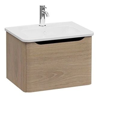 Vitra Integra Round 69900 Lavabo Dolabı 60cm A.Meşe