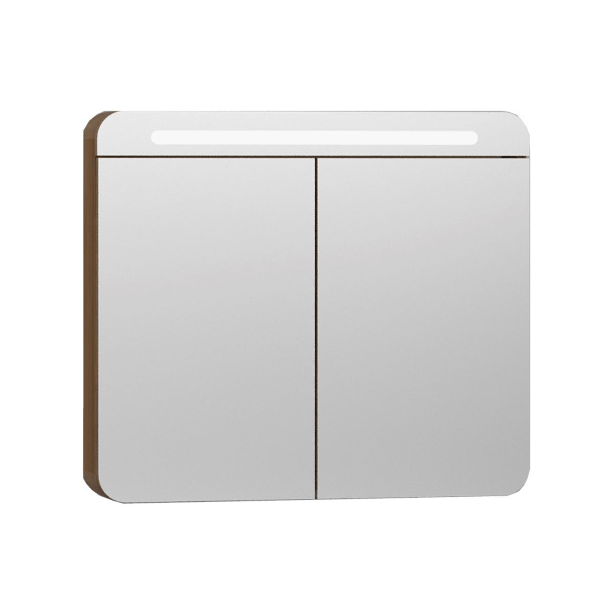 Vitra 56175 Nest Trendy Dolaplı Ayna 80 Cm,H.Doğal Ahşap