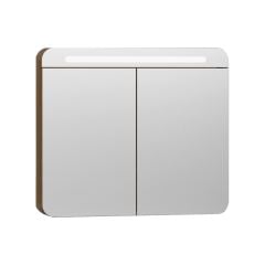 Vitra 56175 Nest Trendy Dolaplı Ayna 80 Cm,H.Doğal Ahşap