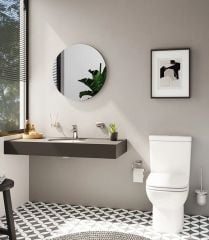 Vitra 67665 Basis Yuvarlak Ayna Aydınlatmasız 100 Cm