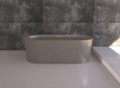 Sanacryl Savarona 177x79x60 Düz Küvet Parlak Mocha