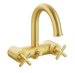 Vitra A4289325 Origin Classic Banyo Bataryası Fırçalı Altın