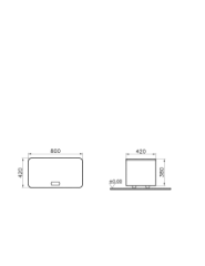 Vitra 56181 Nest T. Tekerlekli Alt ÜNite 80 Cm H.Doğal Ahşap