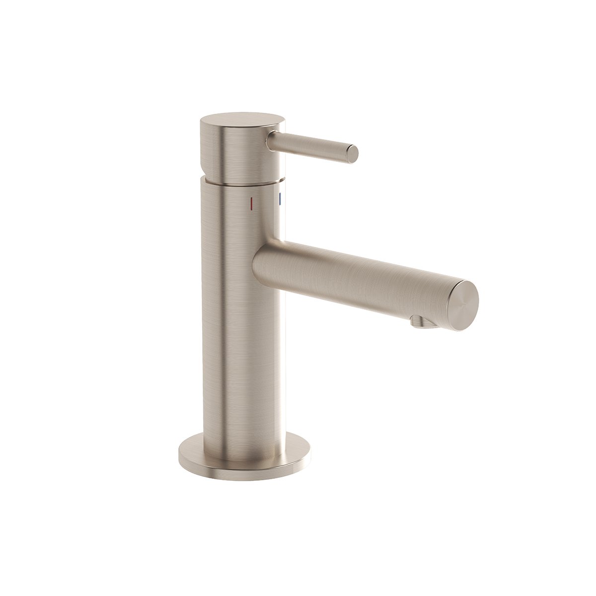 Vitra A4255534 Origin Lavabo Bataryası (Kısa) Fırçalı Nikel