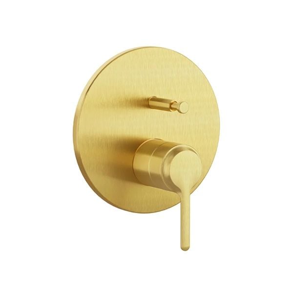 Vitra A4289525 Origin Classic Ankastre Banyo Bataryası Sıva Üstü Fırç.Altın
