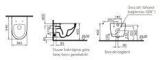 Vitra 7748B022-0559 Sento Asma Klozet Mat Kum Bej