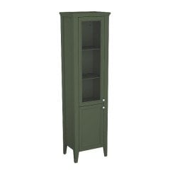 Vitra Valarte 65808 Neo Cam Kapaklı Boy Dolabı 55 Cm, Retro Yeşil, Sol