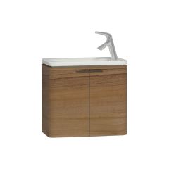 Vitra 56126 Nest Trendy Dar Lavabo Dol.60cm, H.Doğal Ahşap
