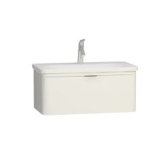 VitrA 56438 Lavabo Dolabı Nest Trendy Çekmeceli 80 Cm P.Beyaz
